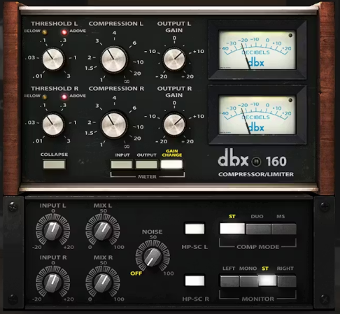 Waves dbx® 160 Compressor / Limiter V12.0.0